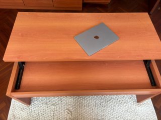 Mesa de centro elevable de madera