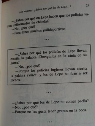 Chistes de Lepe