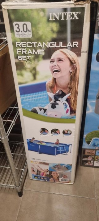 piscina intex 3mx2m. mas depuradora y escoba