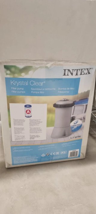 piscina intex 3mx2m. mas depuradora y escoba
