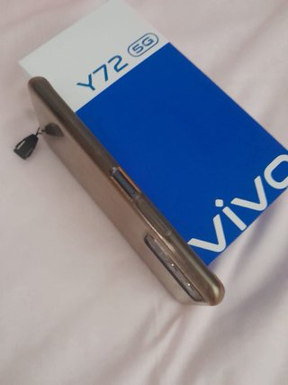Móvil azul