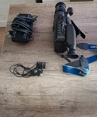 Cámara de vídeo Sony Handycam negra