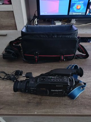 Cámara de vídeo Sony Handycam negra