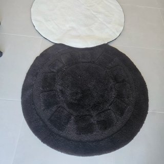 2 tappeti rotondi decorativi - Antiscivolo