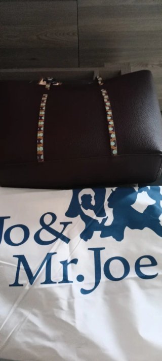 Bolso Jo & Mr Joe Negro y Multicolor Nuevo