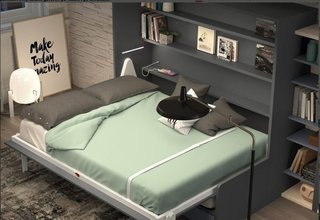 CAMA MATRIMONIO ABATIBLE CON SOFÁ 135