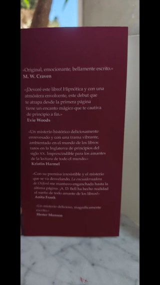 La encuadernadora de Oxford