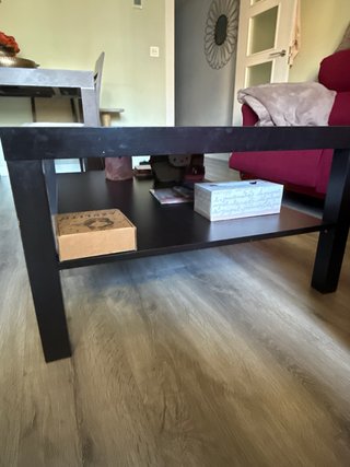Mesa grande oscura para sofa o cafe 35€ !!