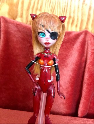 Pack dúo muñecas custom Rei & Asuka – Evangelion