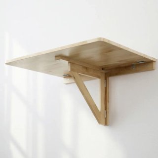 Mesa abatible de madera