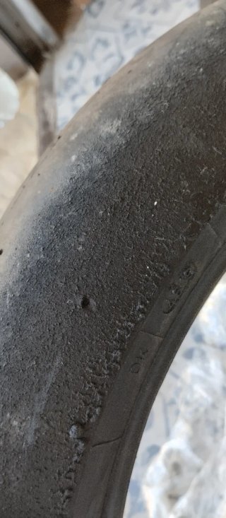 Neumáticos slick dunlop kr 125/200