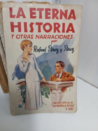 16 novelas antiguas de la colección novela Rosa,