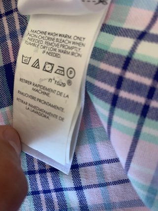 Camisa Oxford cuadros, Ralph Lauren (S)