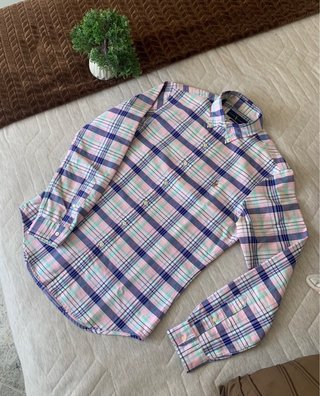 Camisa Oxford cuadros, Ralph Lauren (S)