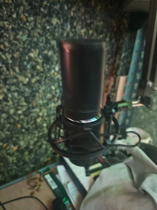 Microfono USB con soporte