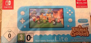 Nintendo Switch Lite Azul y Blanco