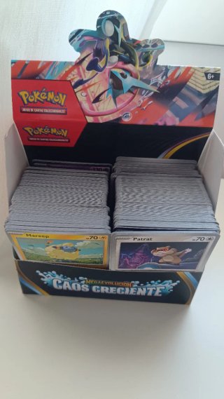 Bulk Cartas Pokémon Caos Creciente
