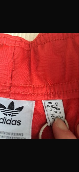 Chandal adidas rojo