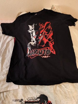 Lote 5 Camisetas Anime: Naruto, DBZ, Cowboy Bebop