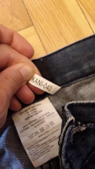 Pantalón vaquero corto marca americana
