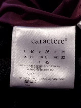 Abito vestito Caractère in viscosa e poliestere