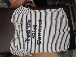 Camiseta rayas marineras