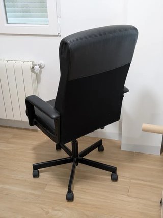 Silla de oficina Ikea Millberget Negra
