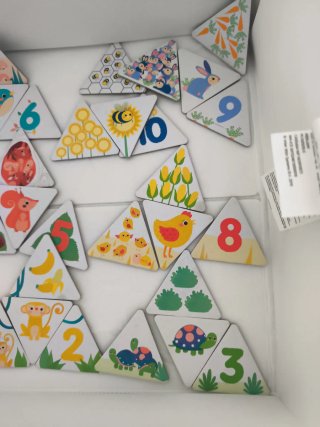 Puzzle asociación numérica Janod