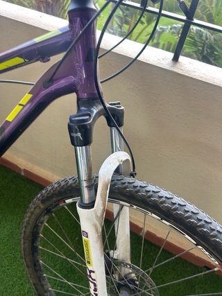 Bicicleta Montaña Ruedas 26 Morada