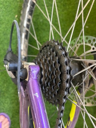 Bicicleta Montaña Ruedas 26 Morada