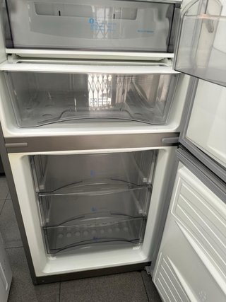 Nevera combi acero inoxidable