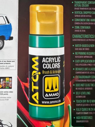 Pinturas Acrílicas ATOM AMMO (Gama Completa)