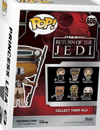 Funko Pop! Star Wars: RotJ 40th - princesa Leia