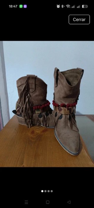 Botas cowboy mujer