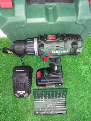 Taladro atornillador Parkside 20v