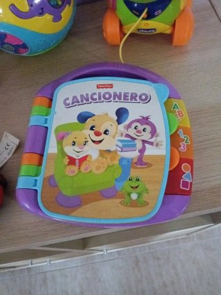 Lote Juguetes Bebé: Coche, Hongo, Libro