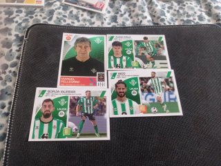 Lote cromos este Betis 2024