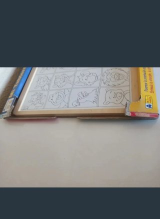 Juego infantil: Tablero de animalitos.