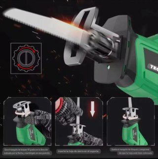 Sierra Sable Portátil Batería Recargable