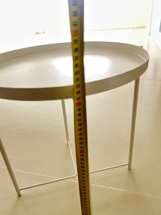 Mesa auxiliar redonda Ikea