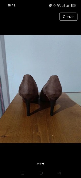 Zapatos Stiletto Marrones