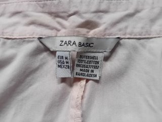 Camicetta Zara senza maniche rosa M