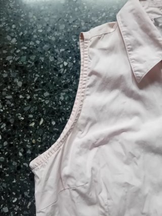 Camicetta Zara senza maniche rosa M
