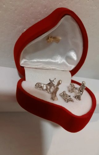 Belen Miniatura de Terciopelo.