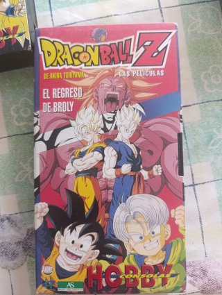 4 películas VHS Dragón Ball