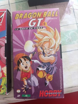 4 películas VHS Dragón Ball