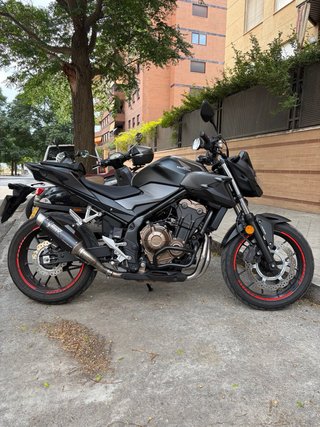 Honda CB500F Negra/Gris
