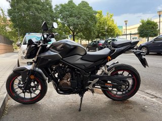 Honda CB500F Negra/Gris