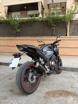 Honda CB500F Negra/Gris