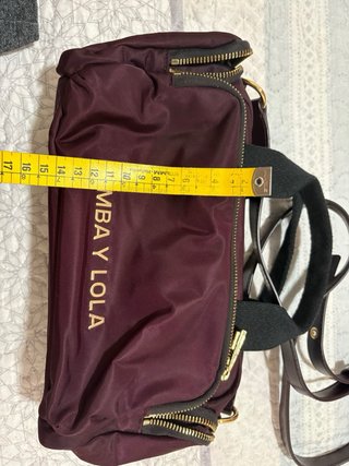 Bolso Bimba y Lola Morado y Dorado